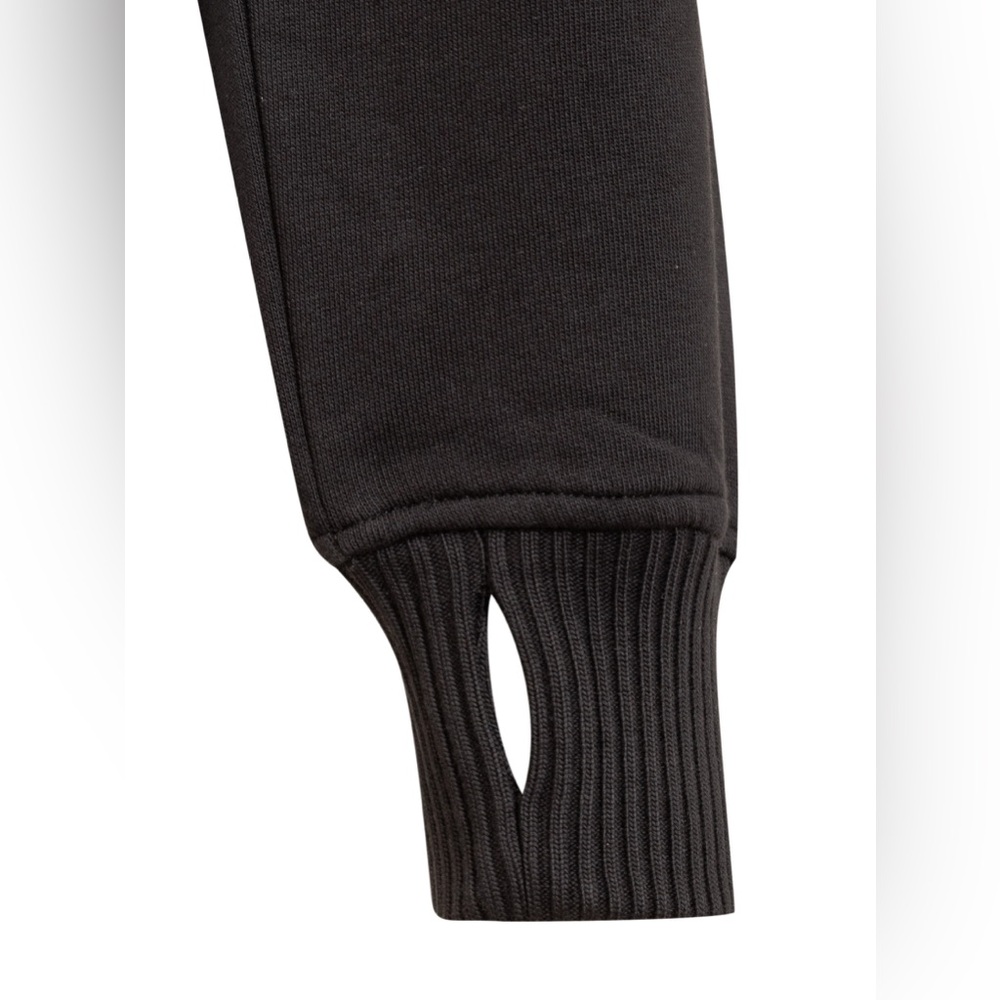 Marine Serre Women's Cropped Sweatshirt Black 99 Size XS - Picture 6 of 15